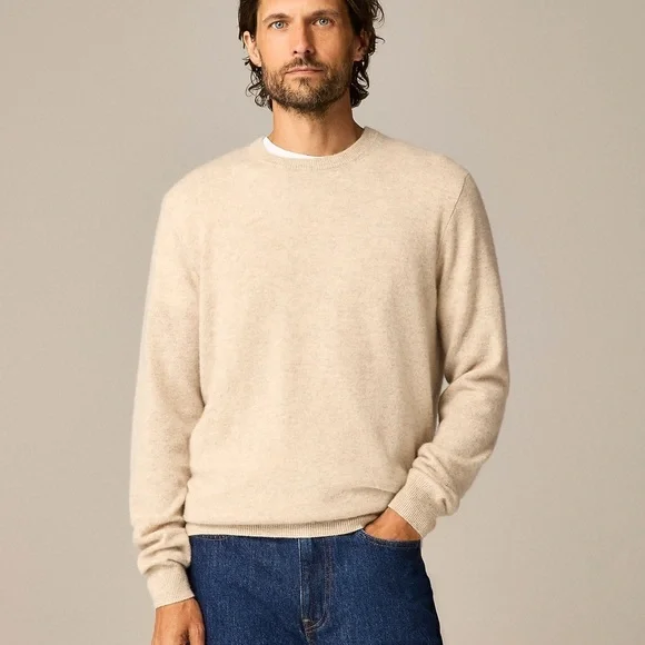 Mens XL J Crew 100% Cashmere Crewneck Sweater - Picture 4 of 4